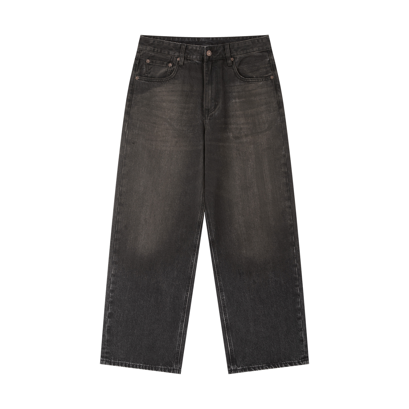 Black Vintage Denim Jeans