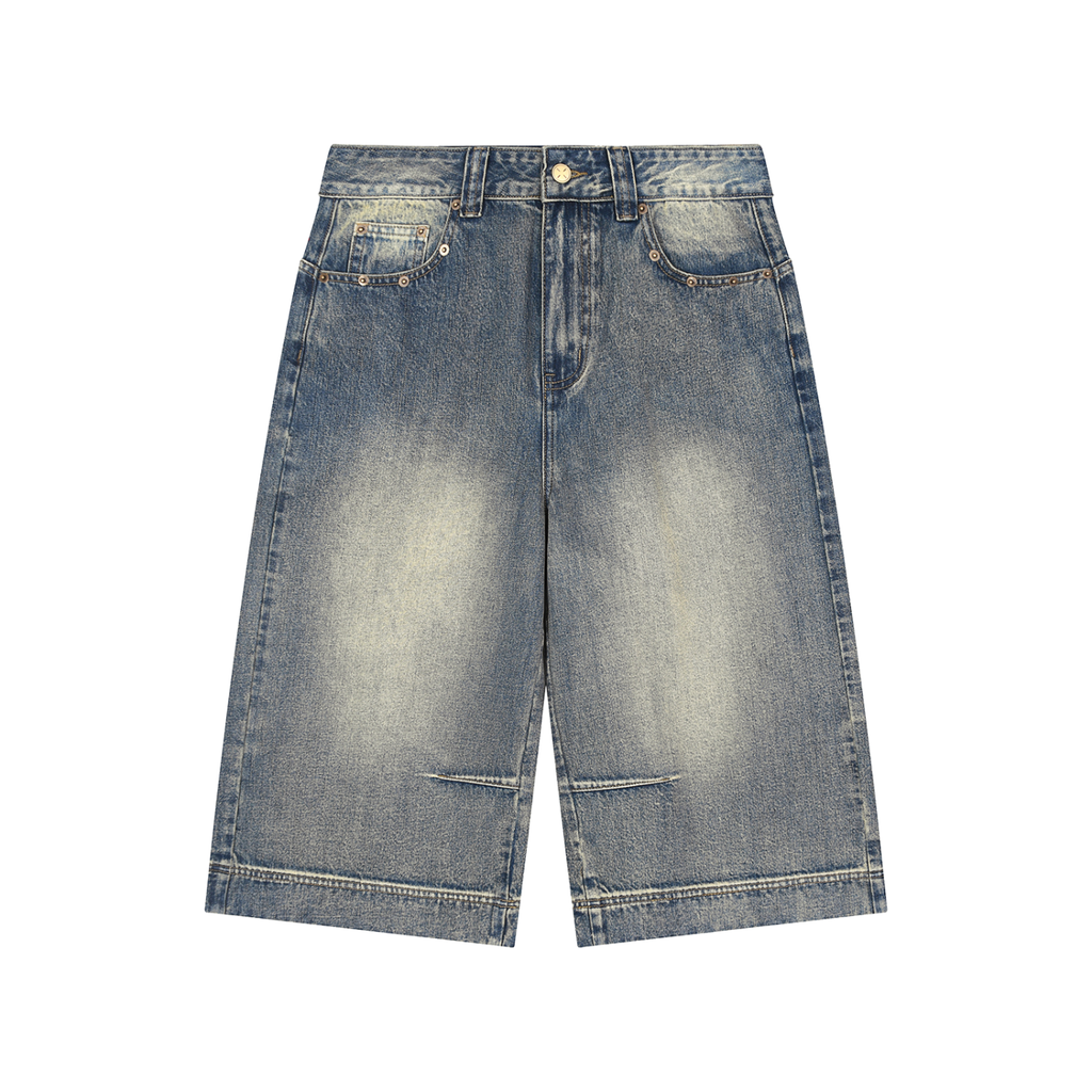 Baggy Denim Jeans Short