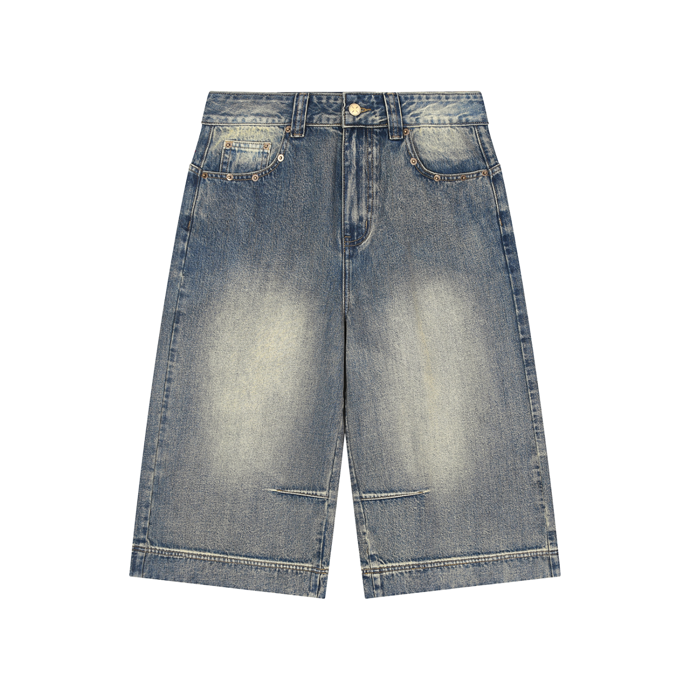Baggy Denim Jeans Short